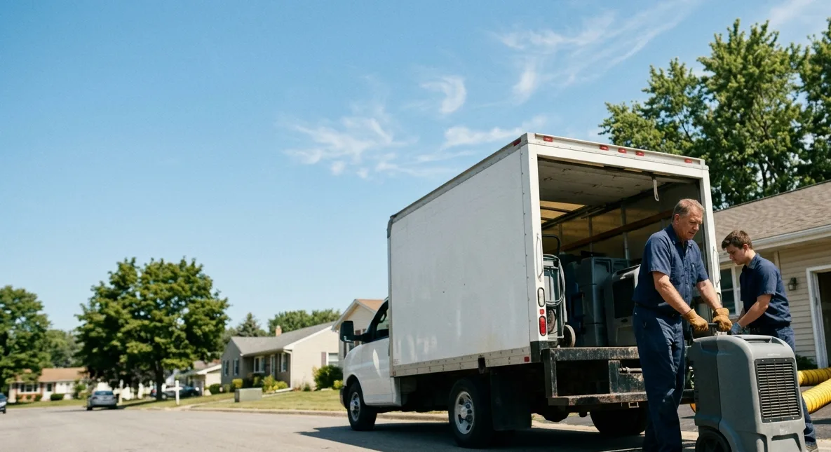 Water Damage Cleanup in Grantsburg, WI near me